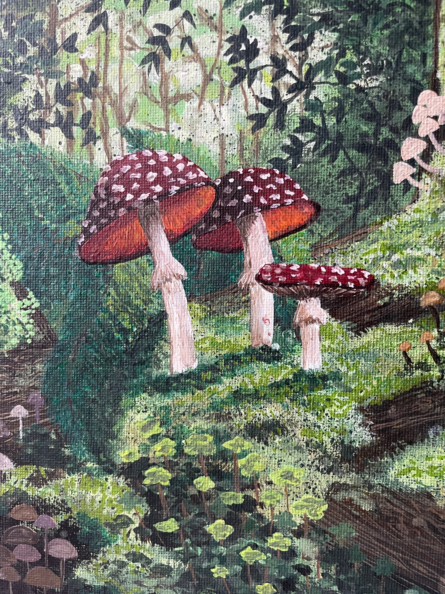 Mushroom - Hand Finished