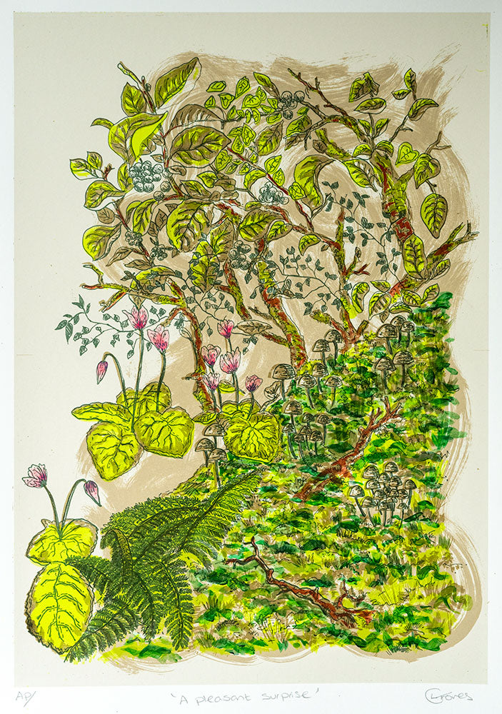 A Pleasant Surprise - Hand Finished