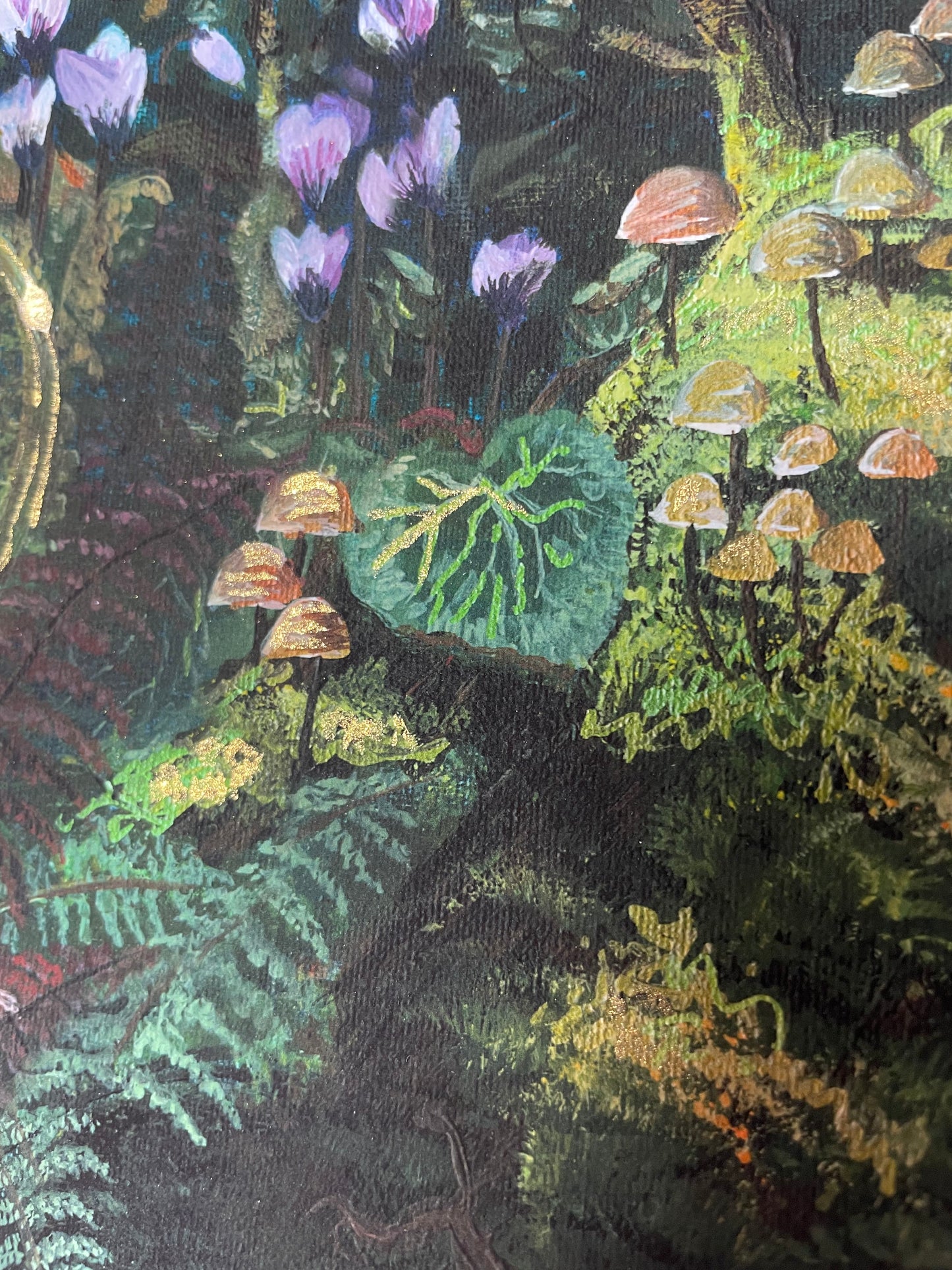 Cyclamen and Foxglove