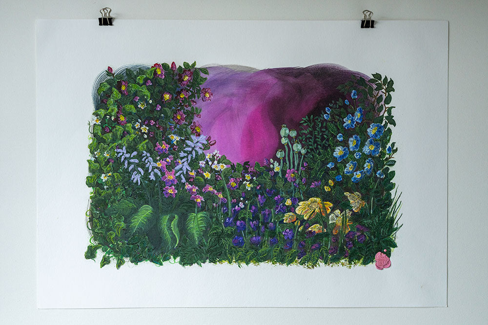 Seize the Pink - Hand Finished