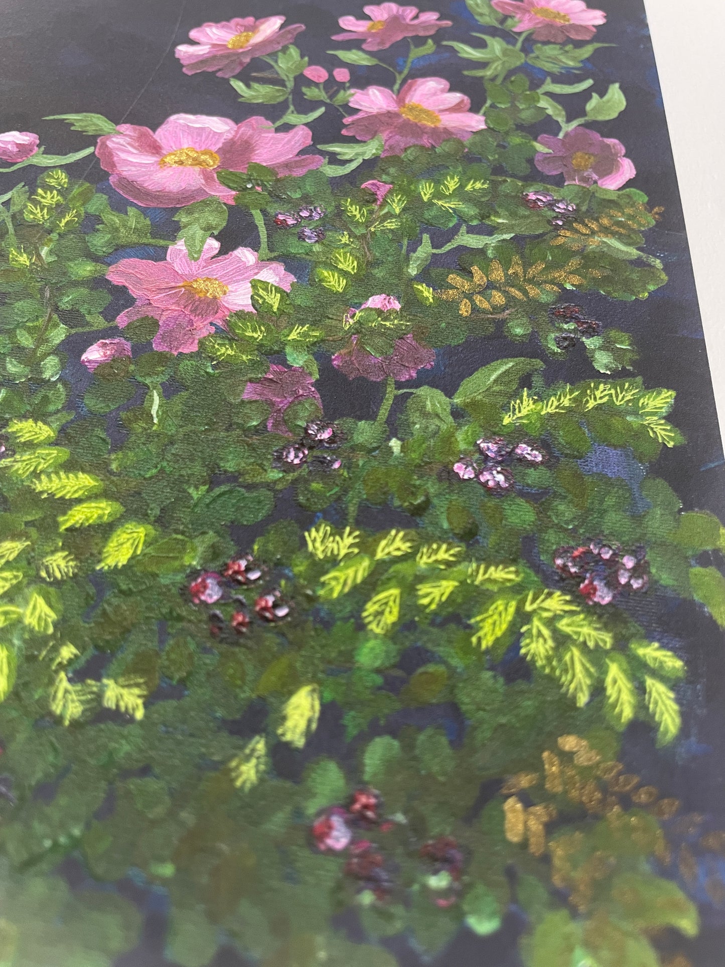 Pink Parade- Hand Finished
