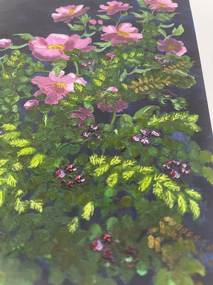 Pink Parade- Hand Finished