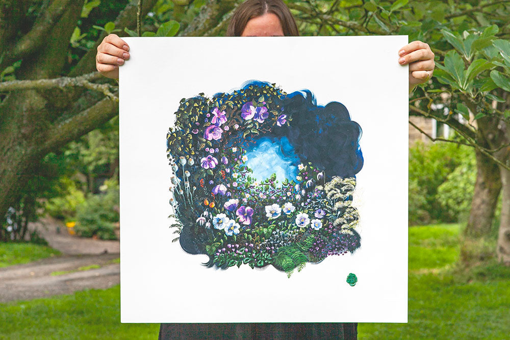 Midnight Curiosity - Hand Finished