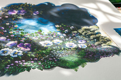 Midnight Curiosity - Hand Finished