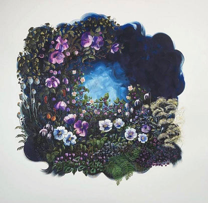 Midnight Curiosity - Hand Finished