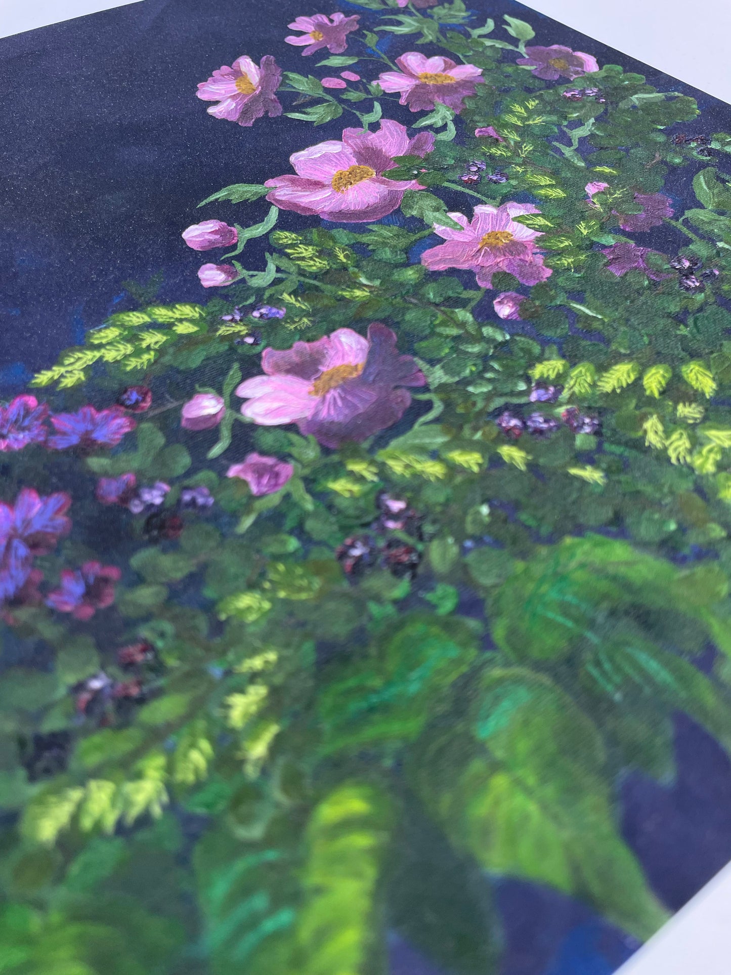 Pink Parade- Hand Finished