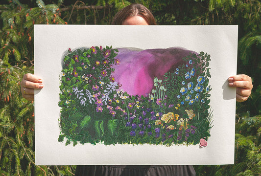 Seize the Pink - Hand Finished